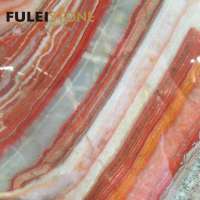 Colorful onyx slabs for wall and floor