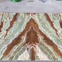 Beautiful green onyx for decoration